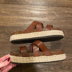 Altar’d State Platform Slip On Sandals